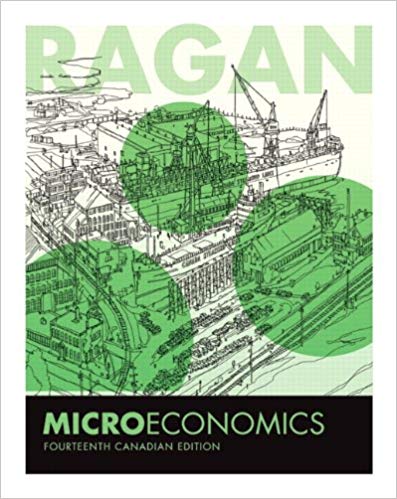 Test Bank for Microeconomics 14th Canadian Edition by Christopher T.S. Ragan