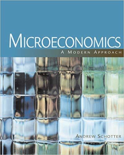 Test Bank for Microeconomics A Modern Approach 1st Edition by Andrew Schotter