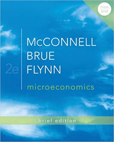 Test Bank for Microeconomics Brief Edition 2nd Edition by Campbell R. McConnell