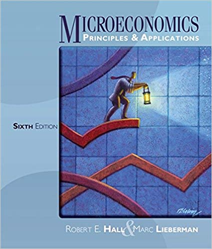 Test Bank for Microeconomics Principles and Applications 6th Edition by Robert E. Hall