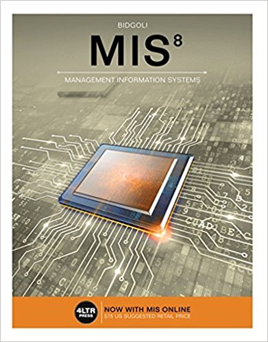 Test Bank for MIS 8th Edition by Hossein Bidgoli