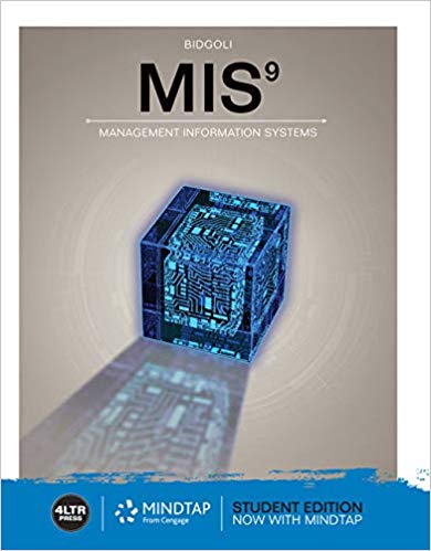 Test Bank for MIS 9th Edition by Hossein Bidgoli