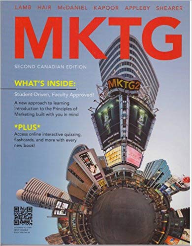 Test Bank for MKTG 2nd Edition Canadian by Charles W. Lamb