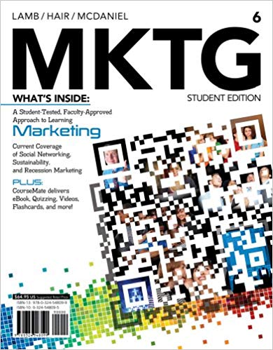 Test Bank for MKTG6 6th Edition by Charles W. Lamb