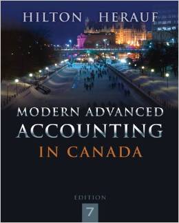 Test Bank for Modern Advanced Accounting in Canada 7th Edition by Murray Hilton