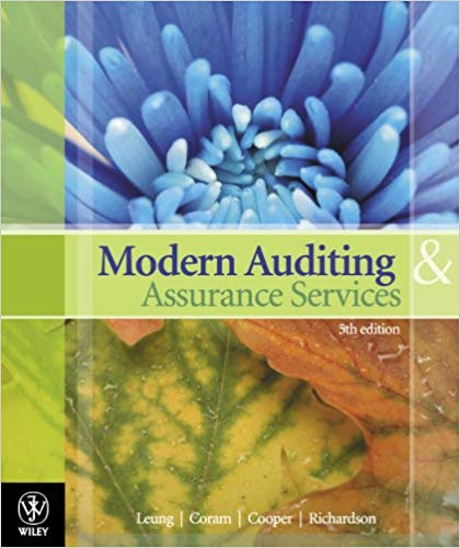 Test Bank for Modern Auditing and Assurance Services 5th Edition by Philomena Leung