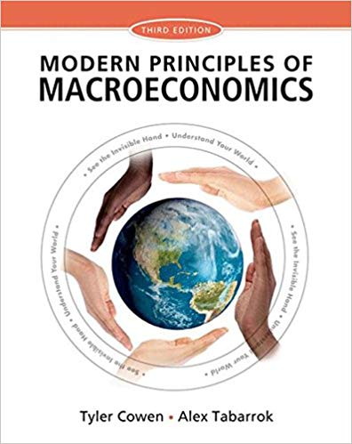 Test Bank for Modern Principles Macroeconomics 3rd Edition by Tyler Cowen