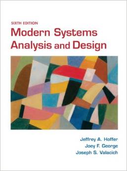 Test Bank for Modern Systems Analysis and Design 6th Edition by Jeffrey A. Hoffer