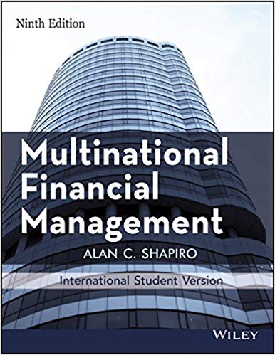 Test Bank for Multinational Financial Management 9th Edition by Shapiro