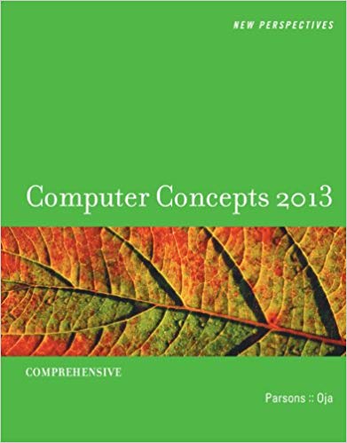 Test Bank for New Perspectives on Computer Concepts 2013 Comprehensive 15th Edition by June Jamrich Parsons