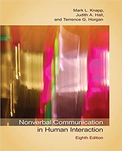 Test Bank for Nonverbal Communication in Human Interaction 8th Edition by Mark L. Knapp
