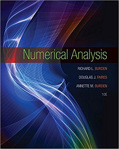 Test Bank for Numerical Analysis 10th Edition by Richard L. Burden