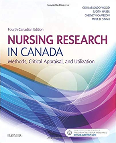 Test Bank for Nursing Research in Canada 4th Edition by Geri LoBiondo Wood