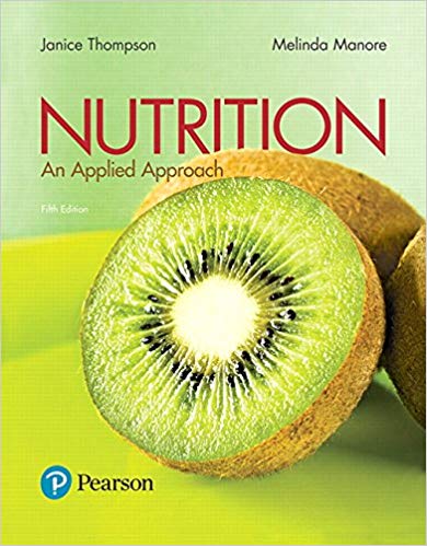 Test Bank for Nutrition An Applied Approach 5th Edition by Janice J. Thompson
