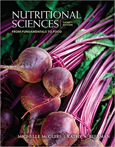 Test Bank for Nutritional Sciences 3rd Edition by Michelle McGuire
