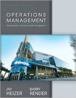 Test Bank for Operations Management 11th Edition by William J. Stevenson
