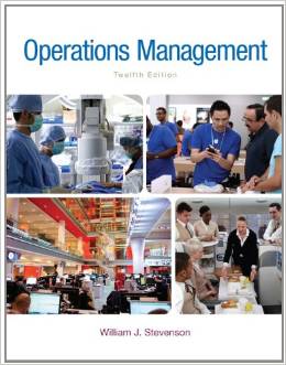 Test Bank for Operations Management 12th Edition by William J. Stevenson