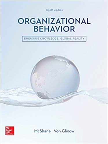 Test Bank for Organizational Behavior 8th Edition by Steven McShane