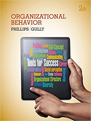 Test Bank for Organizational Behavior Tools for Success 2nd Edition by Jean M. Phillips