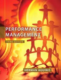Test Bank for Performance Management 3rd Edition by Herman Aguinis