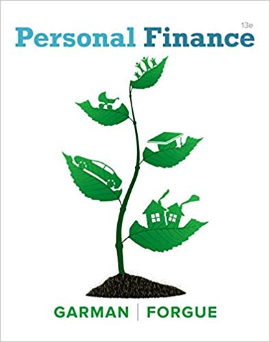 Test Bank for Personal Finance 13th Edition by E. Thomas Garman