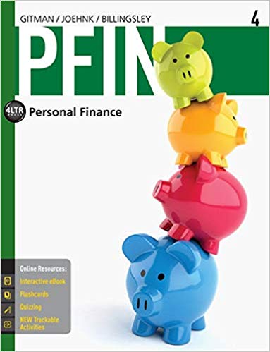 Test Bank for Personal Finance 4 4th Edition by Lawrence J. Gitman