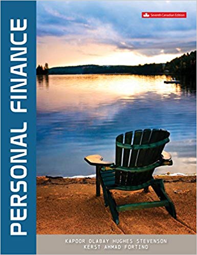 Test Bank for Personal Finance 7th Canadian Edition by Jack Kapoor
