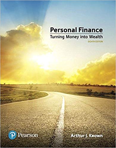 Test Bank for Personal Finance 8th Edition by Arthur J. Keown
