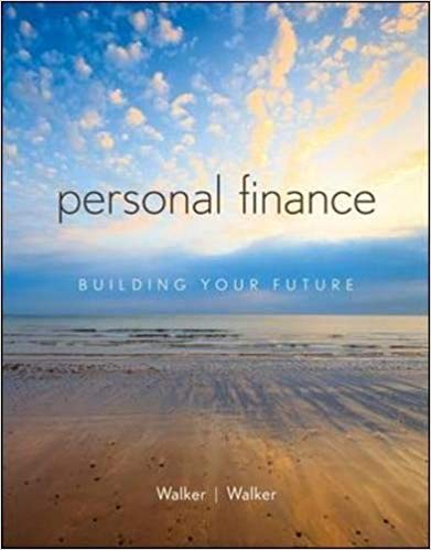 Test Bank for Personal Finance Building Your Future 1st Edition by Robert B. Walker