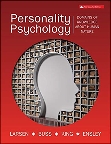 Test Bank for Personality Psychology 1st Canadian Edition by Randy J. Larsen