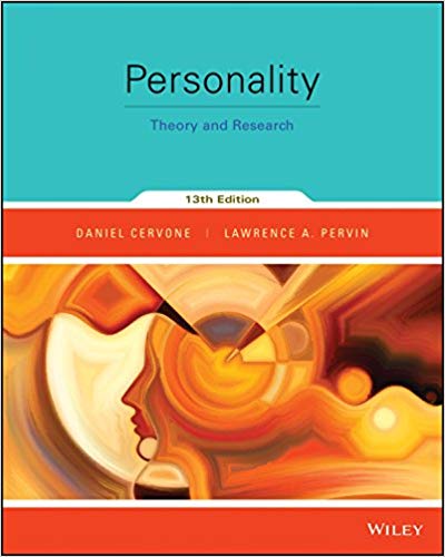 Test Bank for Personality Theory and Research 13th Edition by Daniel Cervone