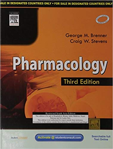 Test Bank for Pharmacology 3rd Edition by George M. Brenner