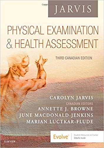 Test Bank for Physical Examination and Health Assessment 3rd Canadian edition by Carolyn Jarvis