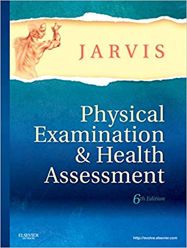 Test Bank for Physical Examination and Health Assessment 6th Edition by Carolyn Jarvis