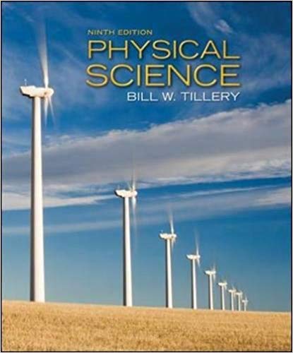 Test Bank for Physical Science 9th Edition by Bill Tillery