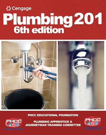 Test Bank for Plumbing 201 6th Edition by PHCC Educational Foundation