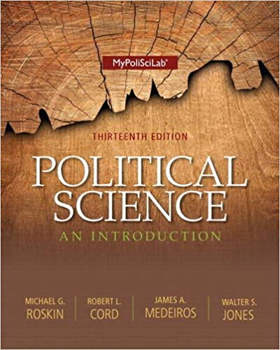 Test Bank for Political Science An Introduction 13th Edition by Michael G. Roskin