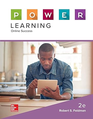 Test Bank for P.O.W.E.R. Learning Online Success 2nd Edition by Robert Feldma