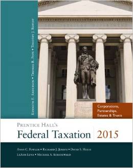 Test Bank for Prentice Halls Federal Taxation 2015 Corporations 28th Edition by Thomas R. Pope