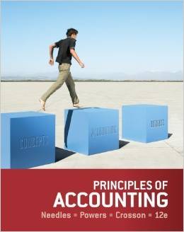 Test Bank for Principles of Accounting 12th Edition by Belverd E. Needles