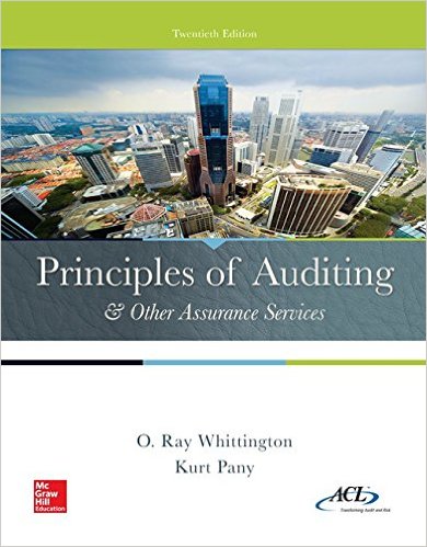 Test Bank for Principles of Auditing and Other Assurance Services 20th Edition by Ray Whittington