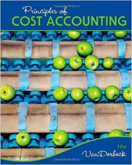 Test Bank for Principles of cost accounting 16th Edition by Edward J. Vanderbeck