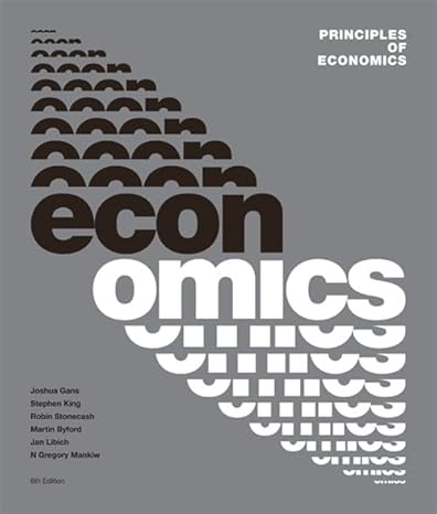 Test Bank for Principles of Economics Australia and New Zealand Edition 6th Edition by Joshua Gans