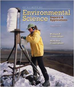 Test Bank for Principles of Environmental Science Companion Site 6th Edition by William P. Cunningham