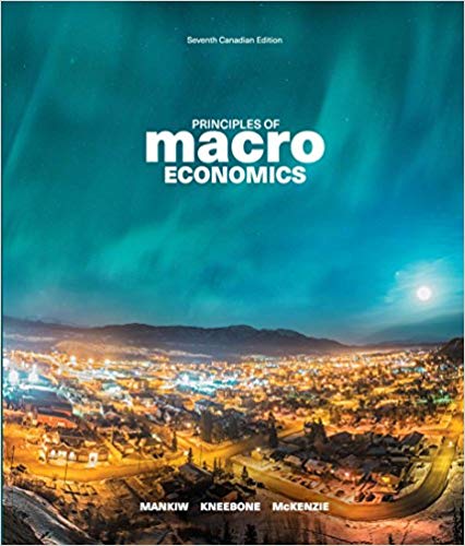 Test Bank for Principles of Macroeconomics 7th Canadian Edition by N. Mankiw
