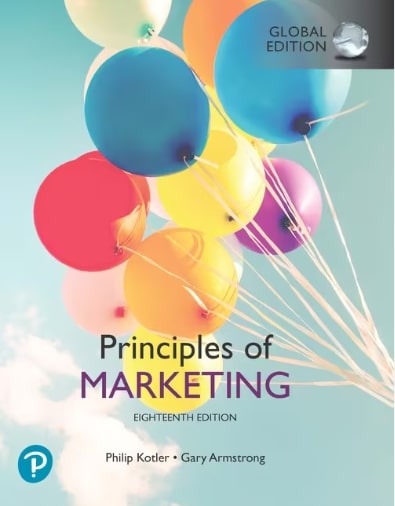 Test Bank for Principles of Marketing 18th Edition by Philip Kotler Gary Armstrong