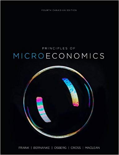 Test Bank for Principles of Microeconomics 4th Canadian Edition by Robert H. Frank