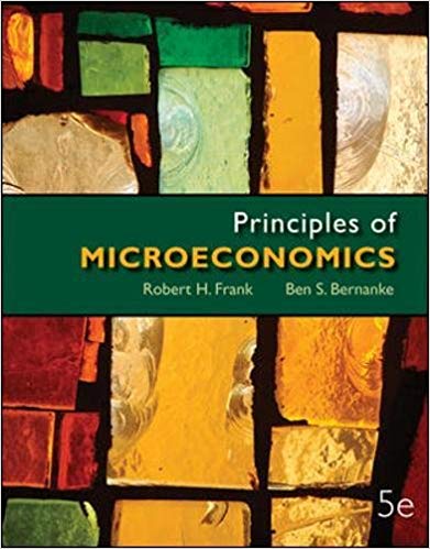 Test Bank for Principles of Microeconomics 5th Edition by Robert Frank