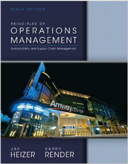 Test Bank for Principles of operations management 9th Edition by Jay Heizer