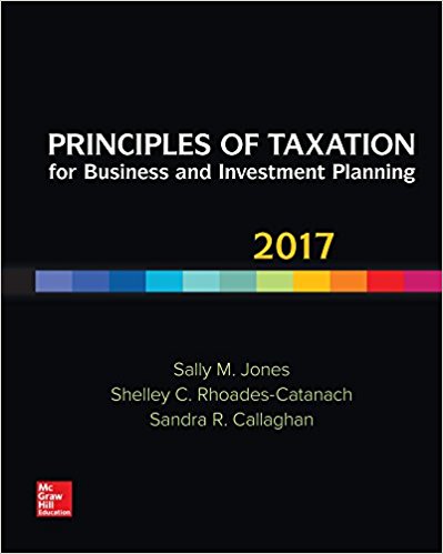 Test Bank for Principles of Taxation for Business and Investment Planning 20th Edition by Sally Jones